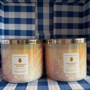 Strawberry Daiquiri Candles BBW